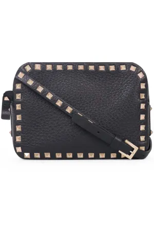 ROCKSTUD CAMERA BAG | BLACK