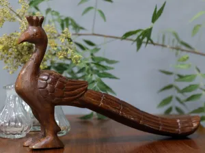 Royal Wooden Peacock Showpiece