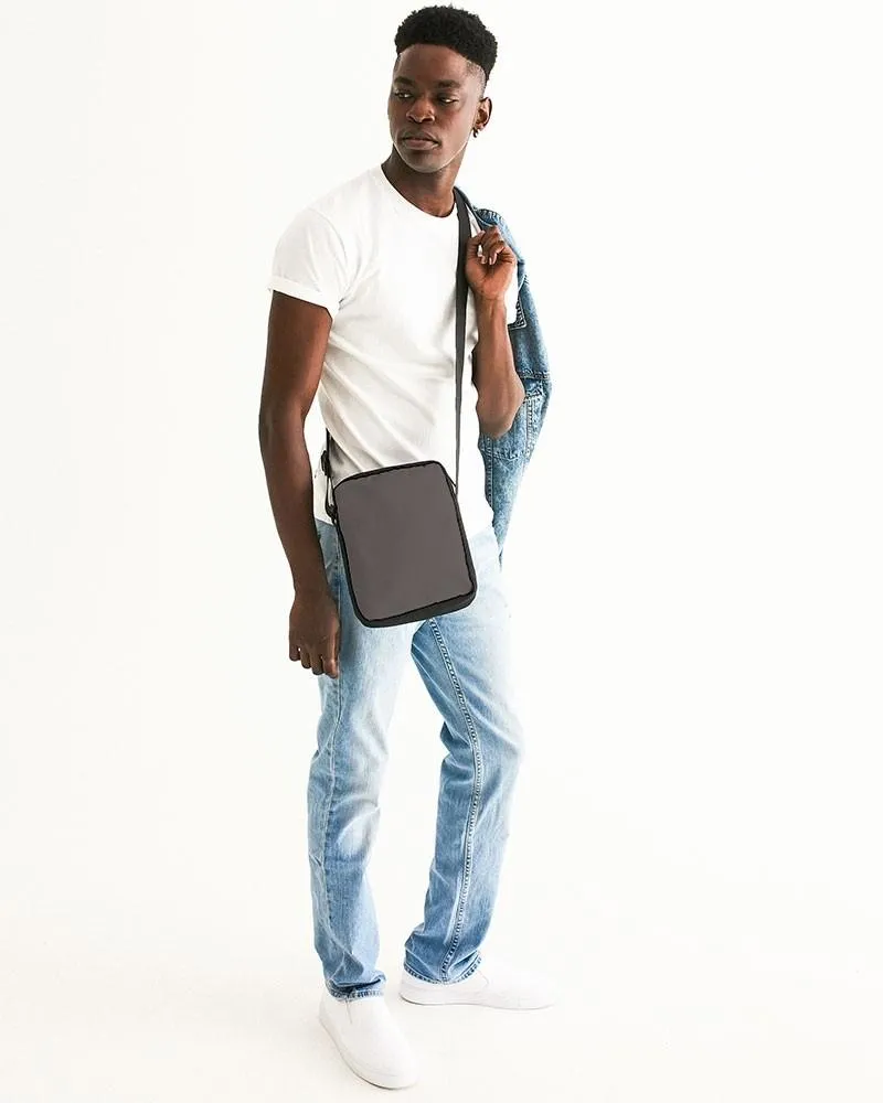 Shaded Pastel Brown Messenger Pouch | C60M60Y60K30