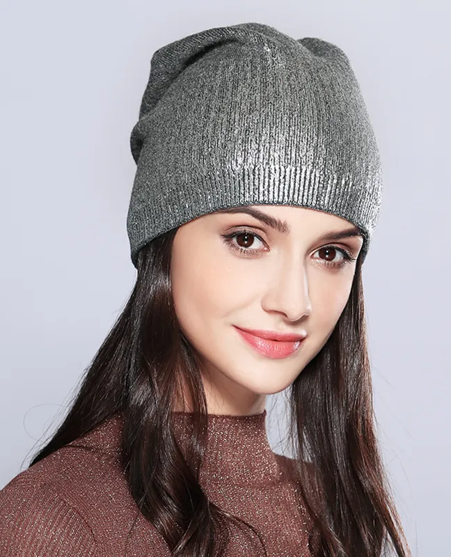 Shining Knitted Bonnet