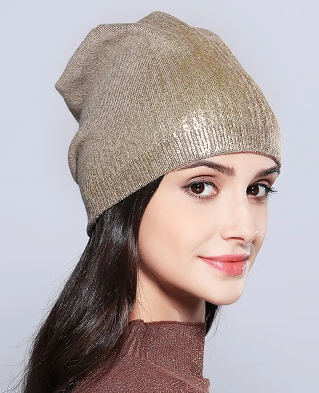 Shining Knitted Bonnet