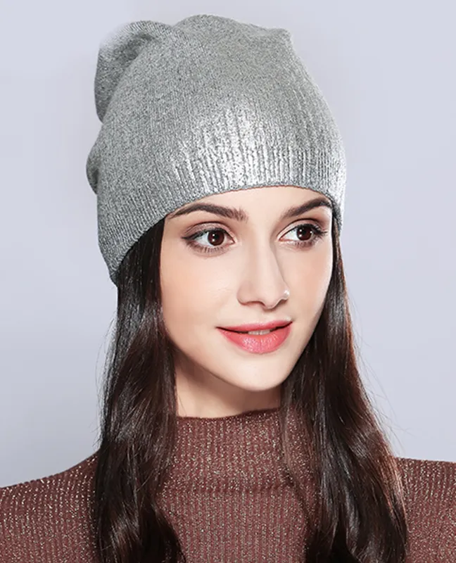 Shining Knitted Bonnet