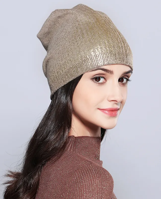 Shining Knitted Bonnet