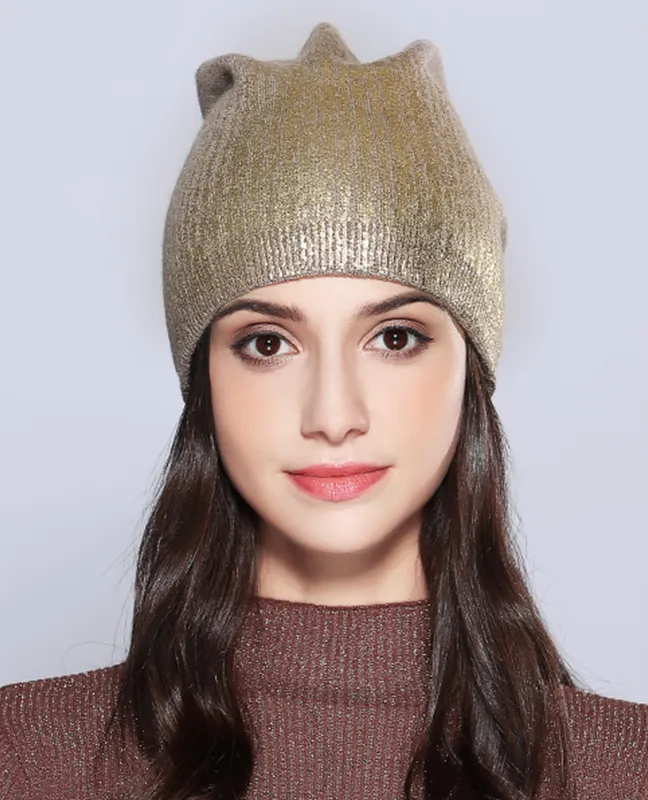 Shining Knitted Bonnet