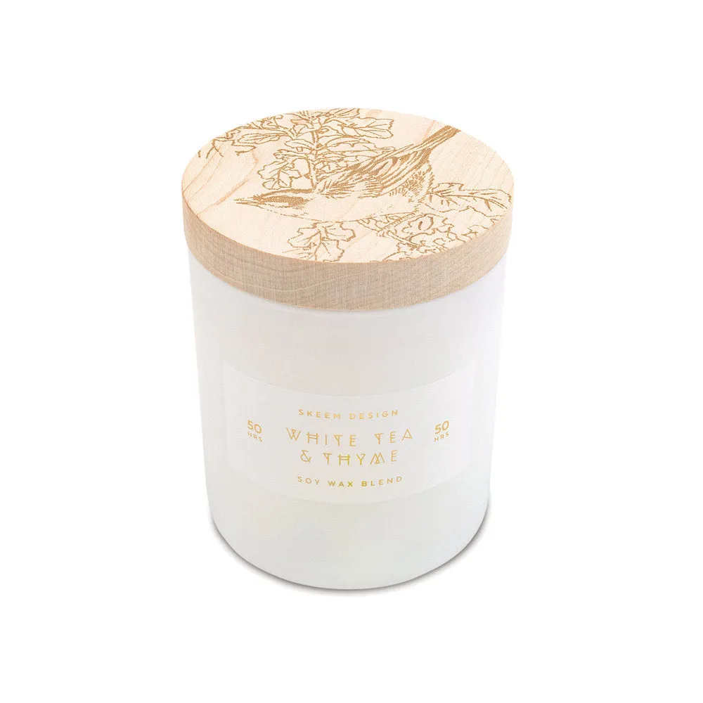 Skeem | Small Print Block Candle
