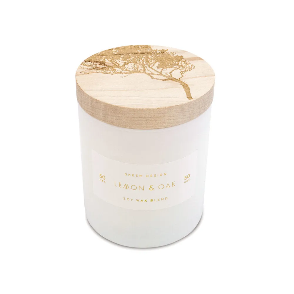 Skeem | Small Print Block Candle