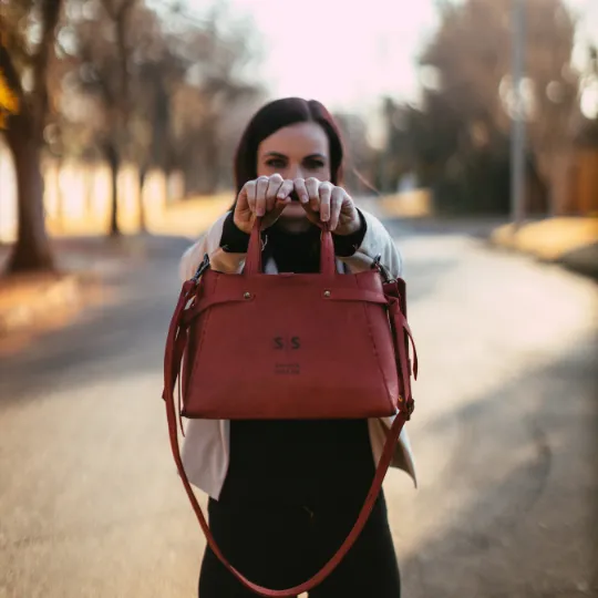 Small Ruby Handbag - Ruby Red Edition
