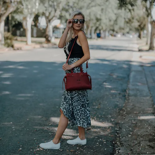 Small Ruby Handbag - Ruby Red Edition