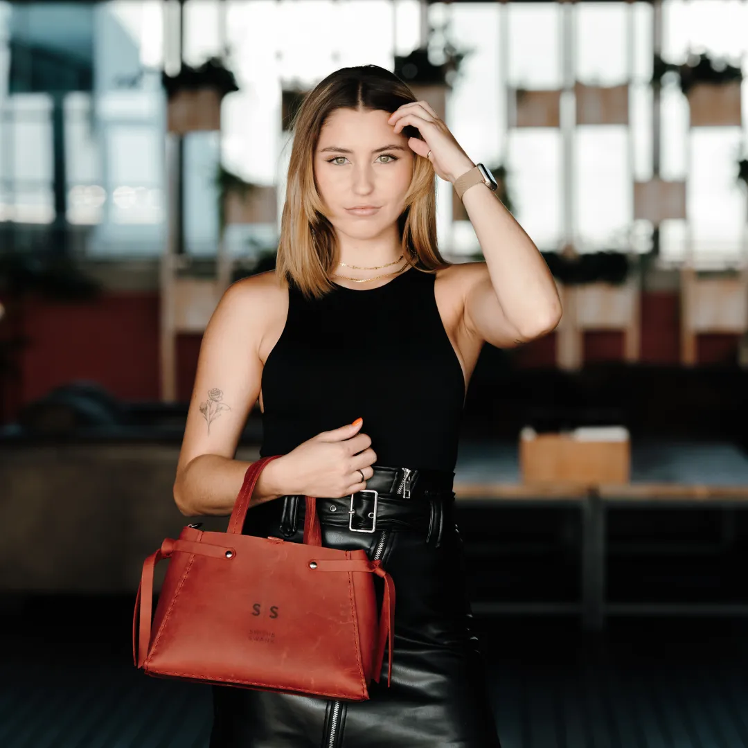 Small Ruby Handbag - Ruby Red Edition
