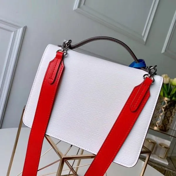 Soft Trunk Messenger Bag In Epi Leather M50377 White 2019 Collection