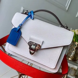 Soft Trunk Messenger Bag In Epi Leather M50377 White 2019 Collection