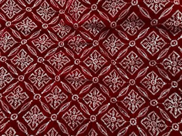 Square Sequin - Regal Velvet