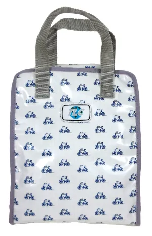 TBSLH- Bicycle Blues Hanging Toiletry Bag