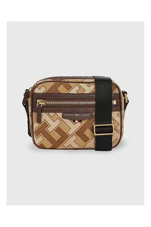 TH MONOGRAM WOOL CAMERA BAG