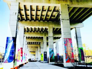 THE BENTWAY Canvas Print