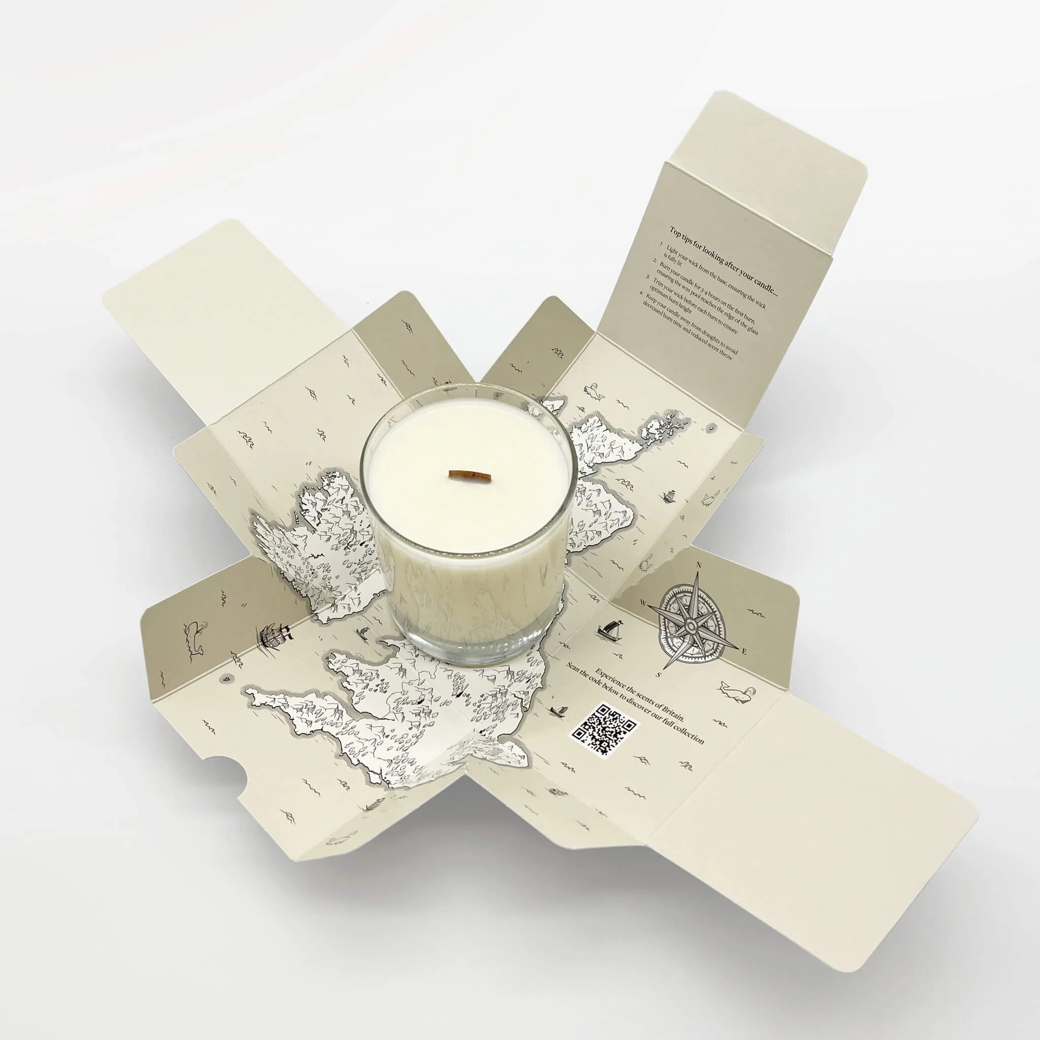 The Cornwall - Rock Salt and Driftwood Candle