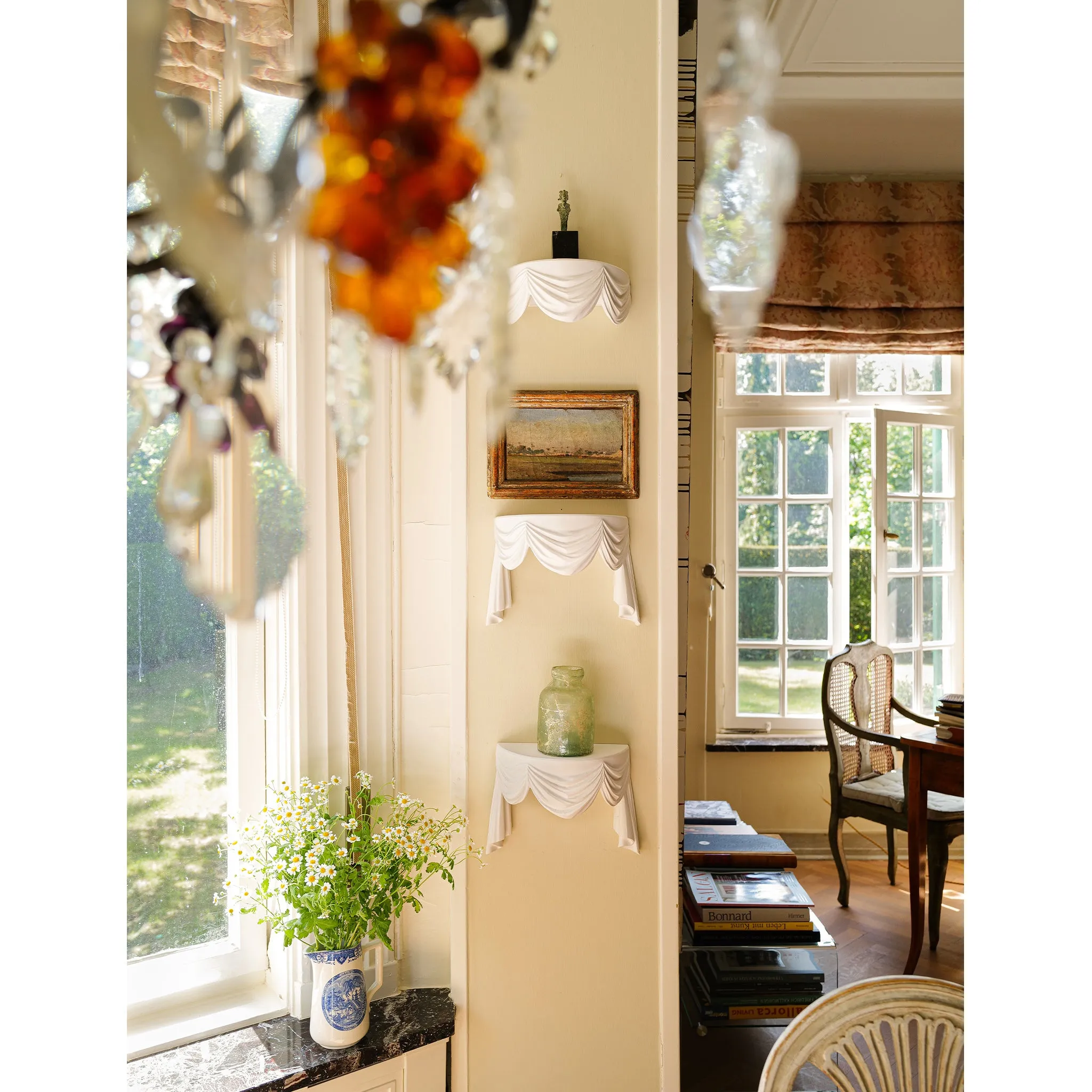 The Draped Sconce