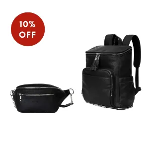 The Jet Set Bundle (Black / Silver)