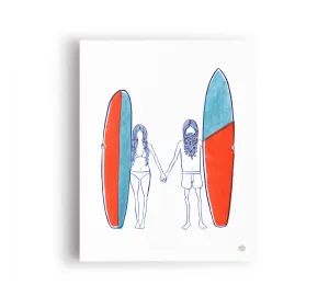 Together Canvas Print