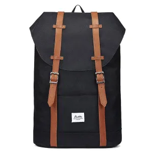 Travel Casual Backpack, Laptop Daypack, EP6-1（ Black / 18L ）