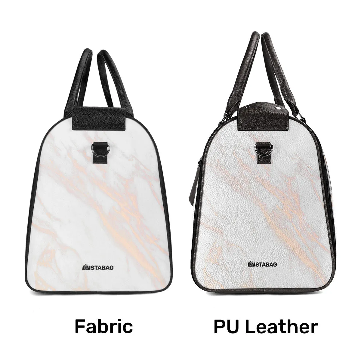 Travel More Worry Less - Personalized Leather Duffle Bag SBDFLN1211D