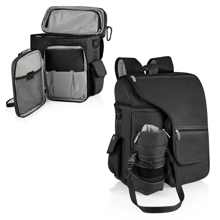 Turismo Travel Backpack Cooler, Black