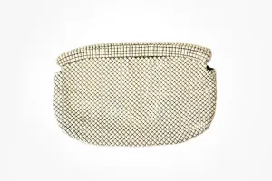 Vintage Women’s Handbag - Alumesh 40s Era Whiting & Davis Co. Clutch