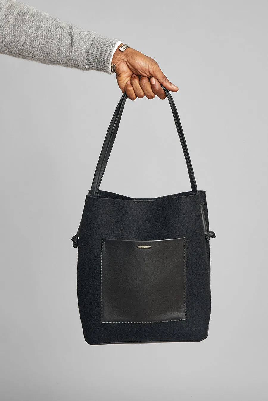 Waterloo Handbag Wool & Alpaca Color Black