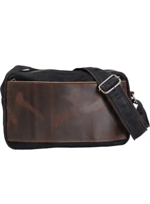 Waxed Canvas Messenger Bag Adult Satchel Bag