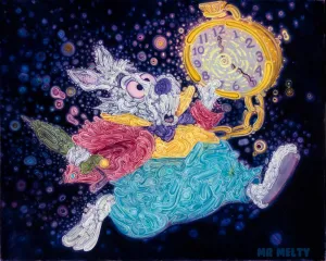 White Rabbit - Canvas Print