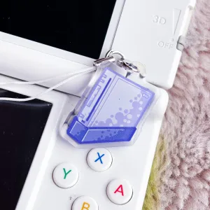 Wii Console Mini Charm | Retro Console Phone Charm Nostalgia Gift for Gamers