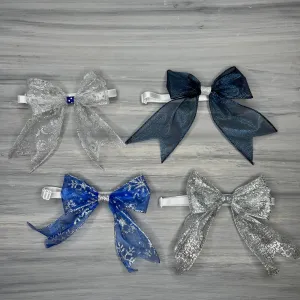 Winter Snow - Beautiful Belle - 4 Large Ties