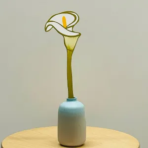 Wooden Calla Lily Forever Flower