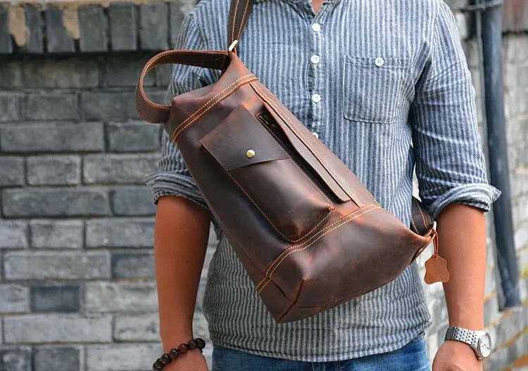 YAAGLE Cow Leather Fashion Bags Sling Bag YG8077