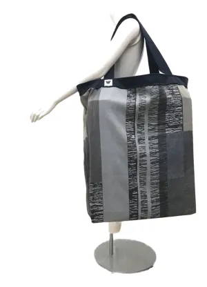 Yoga Tote | Blue Grey Modern