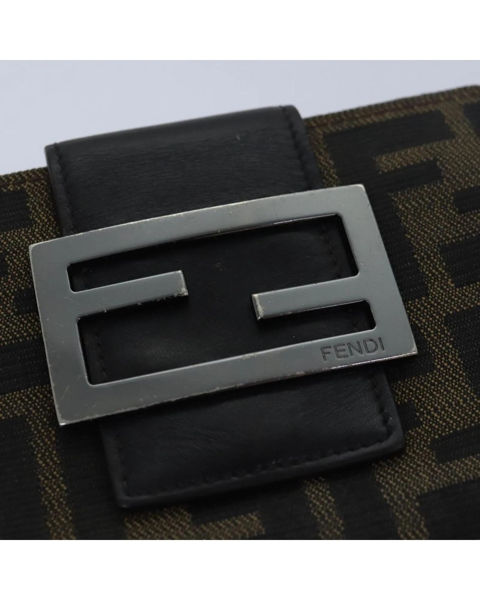 Zucca Canvas Wallet with Distressed Details