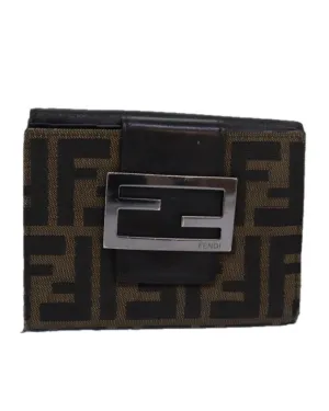 Zucca Canvas Wallet with Distressed Details
