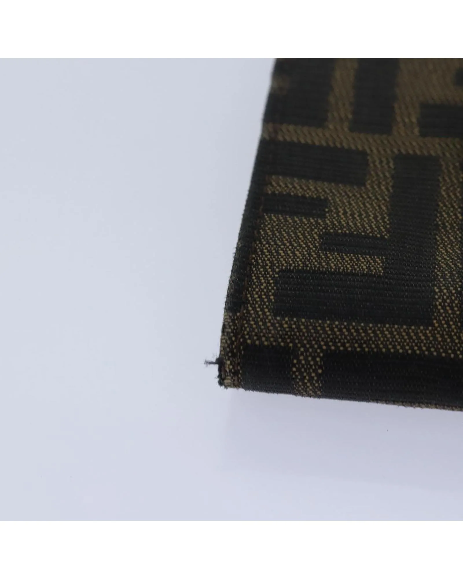 Zucca Canvas Wallet with Distressed Details